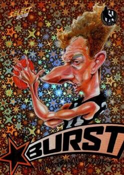 2018 Select Footy Stars - Starburst Caricatures Orange #SP14 Will Hoskin-Elliott Front